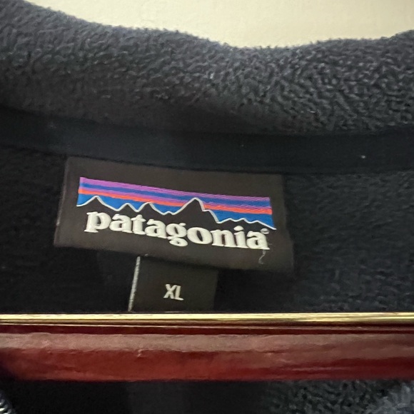 Patagonia Women’s  Dark Blue Zip-Up Sweater - Picture 2 of 3